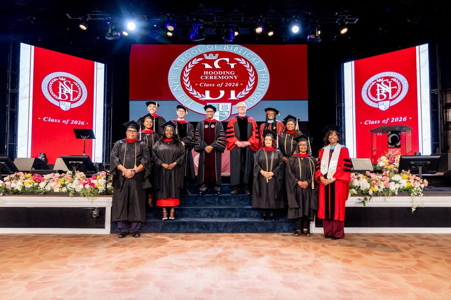 The NSBT hooding ceremony, June 27, 2026, Christian Cultural Center, Brooklyn.